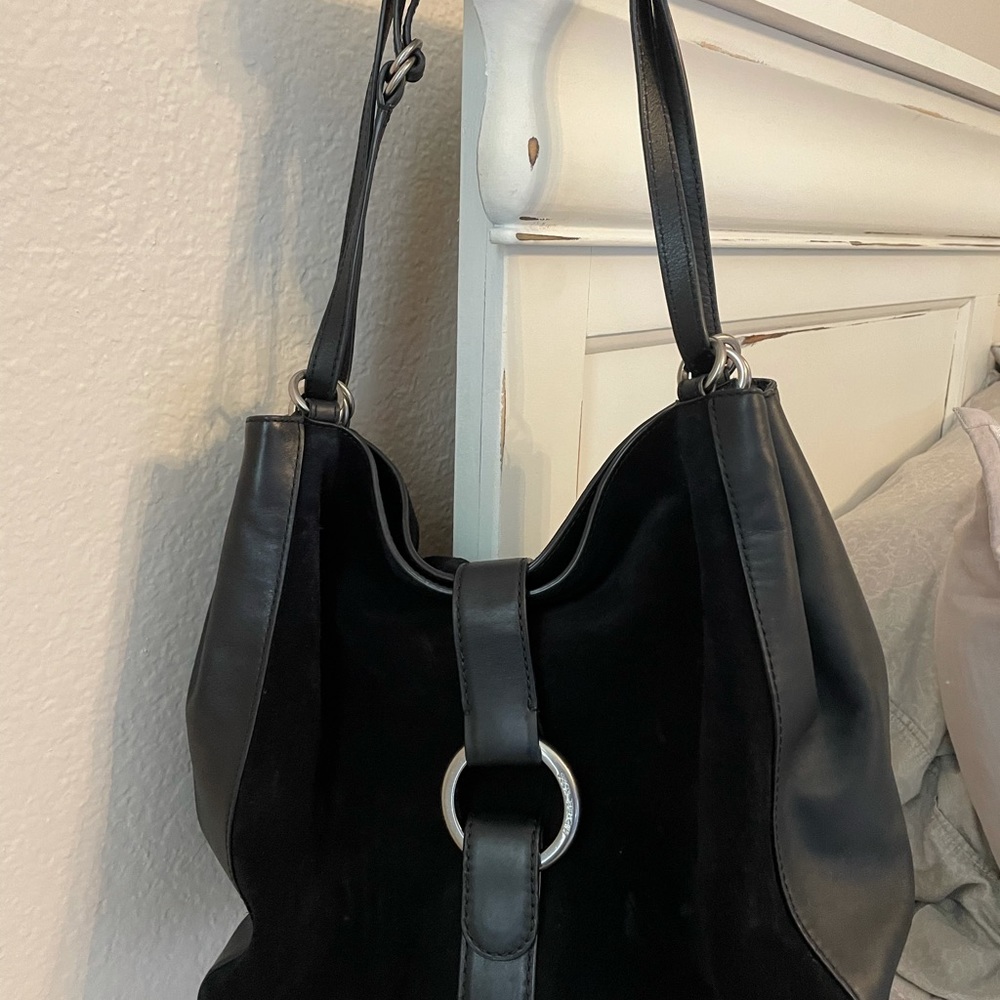 Michael Kors Suede Shoulder Bag